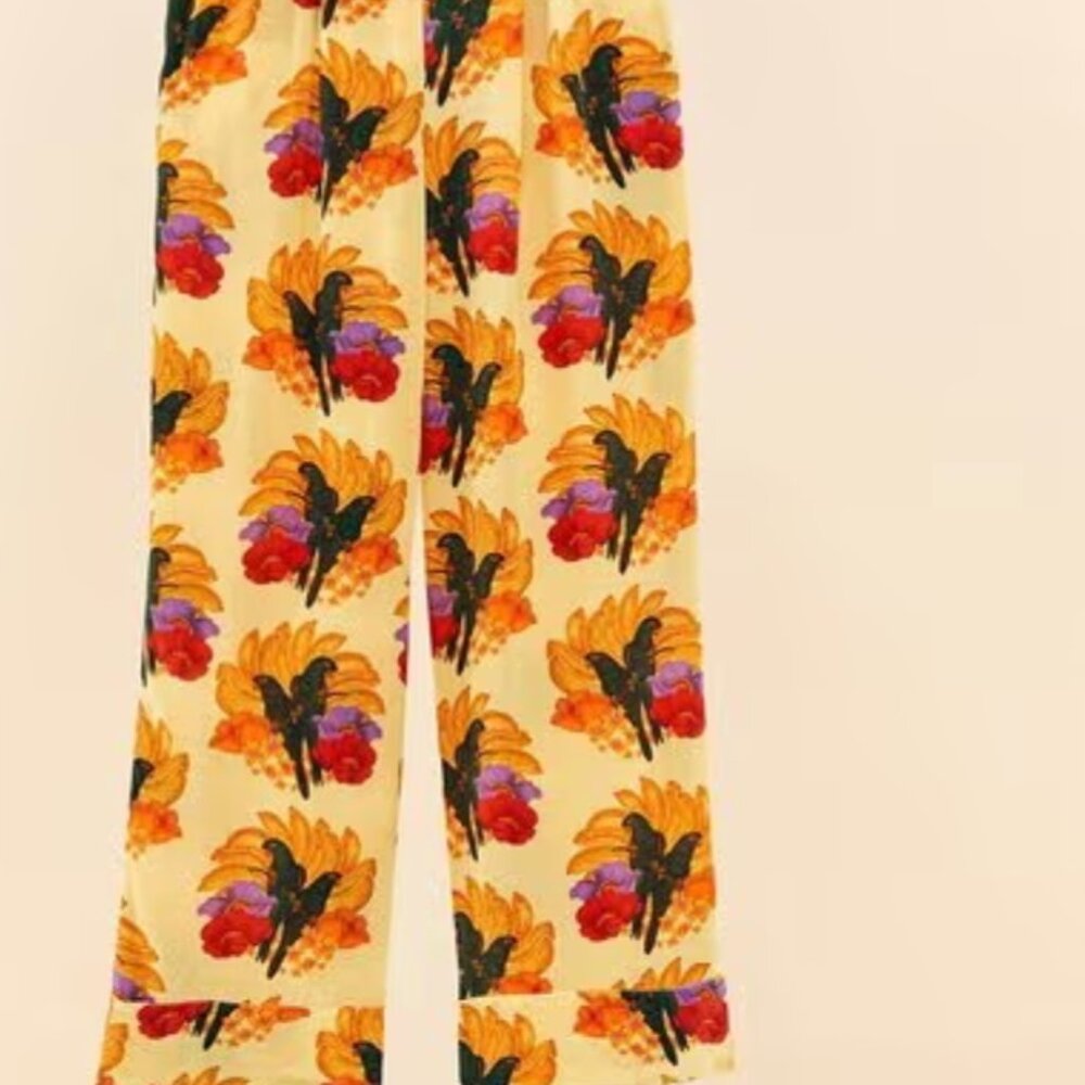 FARM Rio Banana Nest Relaxed Fit Pants